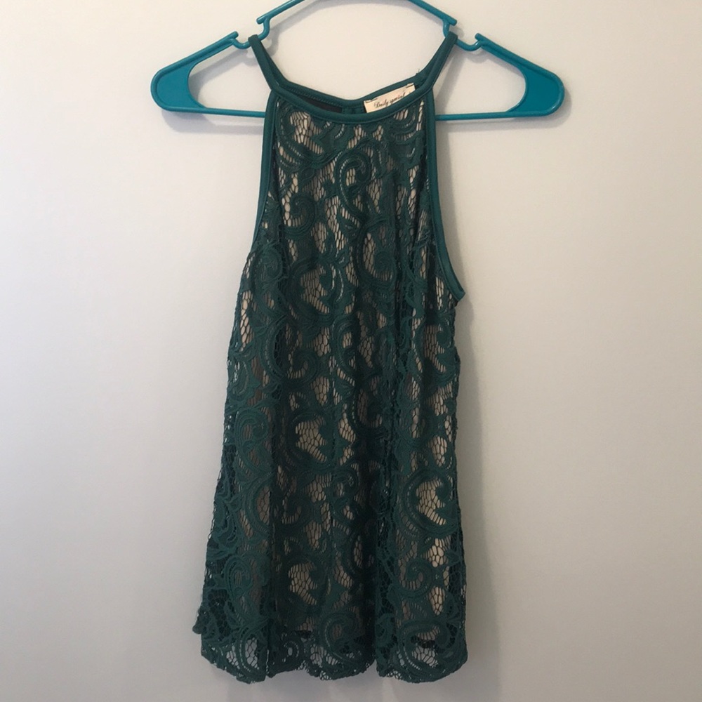 Lace tank top